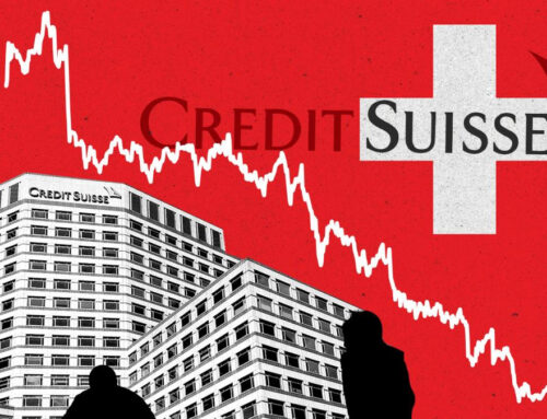 Credit Suisse borrows £44.5billion [53,724,850,000 in U.S. dollars] from Swiss central bank to stem crisis
