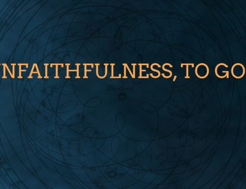 “Confidence in an unfaithful man…”