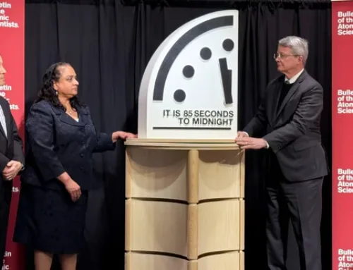 “Doomsday Clock” moves to 85 seconds to midnight, the closest point to catastrophe since its debut