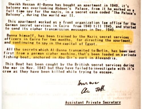 Muslim Brotherhood founder Hassan al-Banna was ‘trained by the Nazis secret service officers’