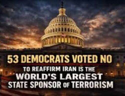 Ministers of Satan In Congress Lead 53 Their Fellow Democrats [They Need A Name Change] In Claiming Iran IS NOT The Biggest Terror Sponsor