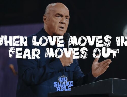 When Love Moves In, Fear Moves Out