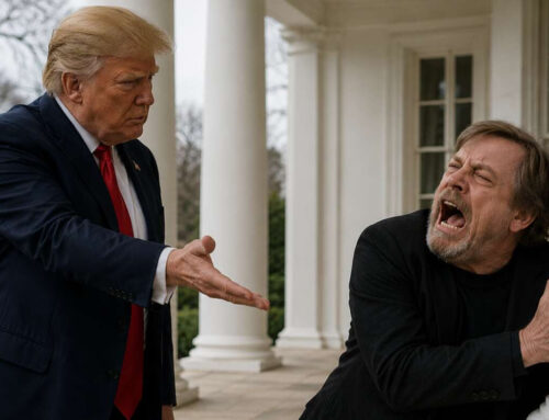 “I Am Your Father,” Reveals Trump To Horrified Mark Hamill