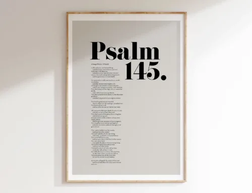 Psalm 145: God Is All