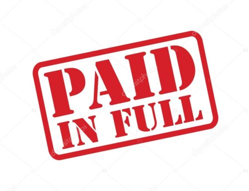 Paid in full
