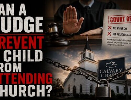 Can A Judge Prevent A Child From Attending Church?