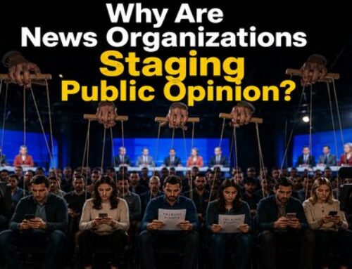 Why Are News Organizations Staging Public Opinion?